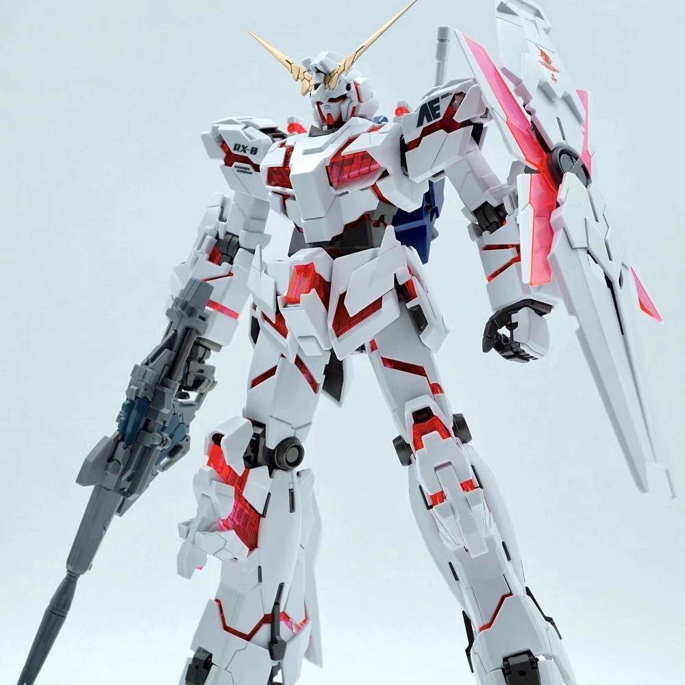 Mô hình lắp ráp MG 1/100 Unicorn Gundam ver OVA 6637 (red) Daban
