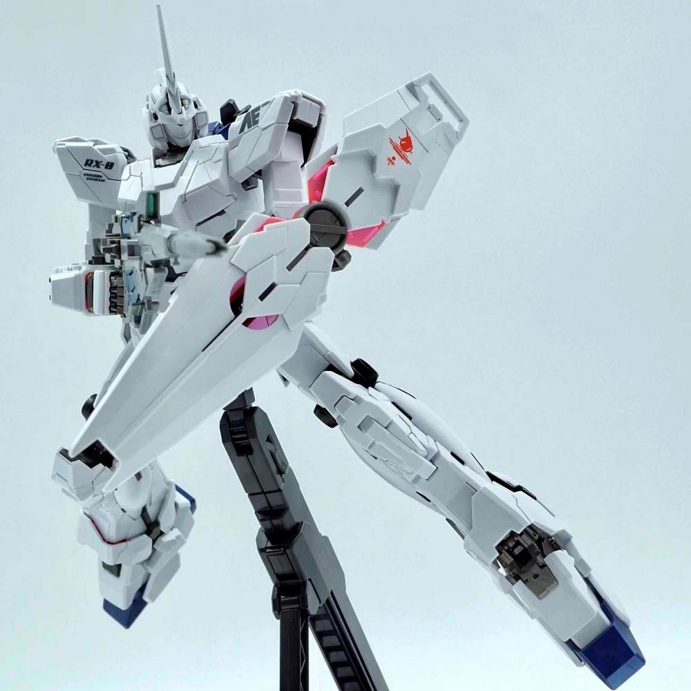 Mô hình lắp ráp MG 1/100 Unicorn Gundam ver OVA 6637 (red) Daban