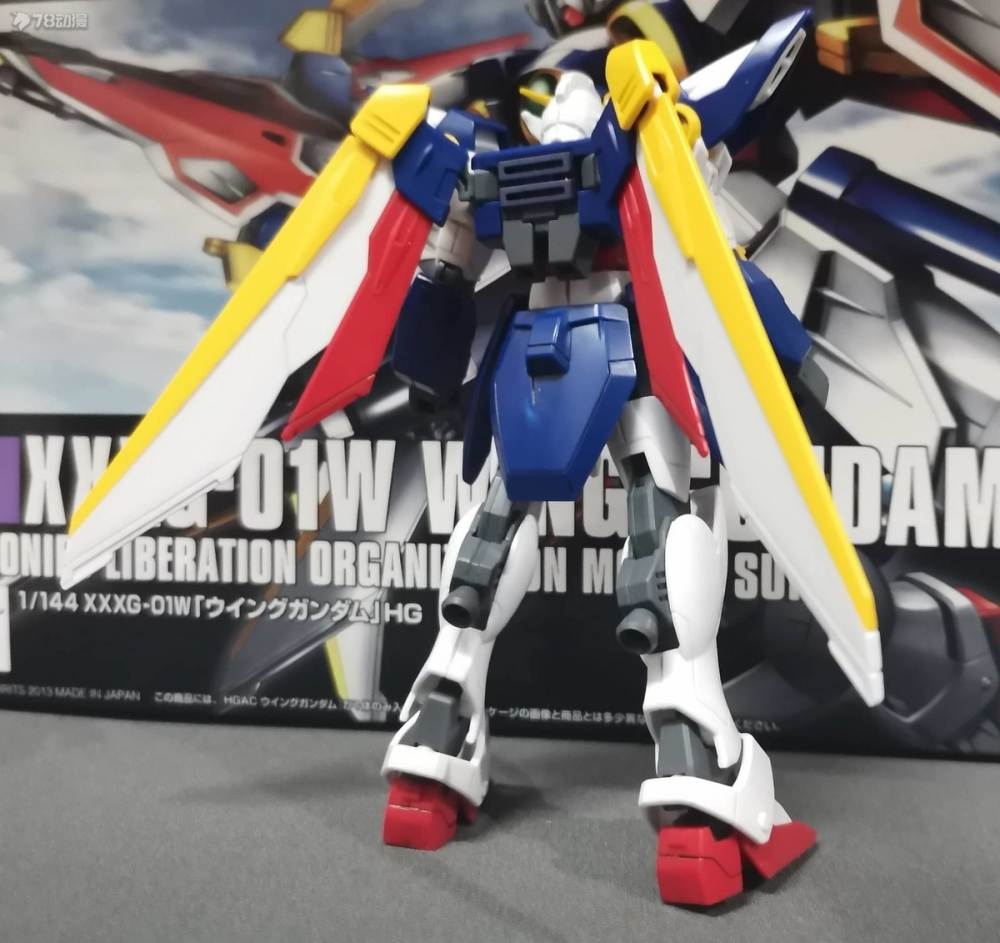 Mô hình lắp ráp HG 1/144 Wing Warrior HGAC (+base) Starry sky model