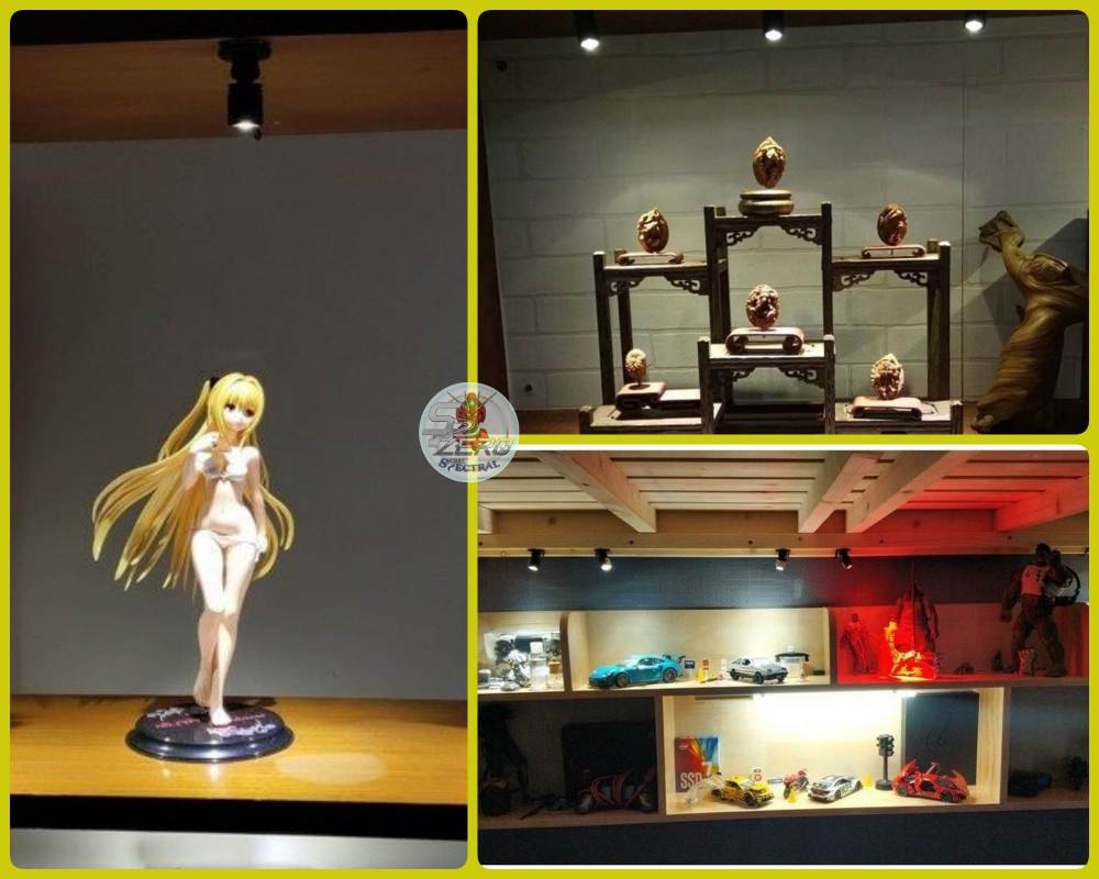 Đèn Led mini gắn trần chiếu điểm SPOTLIGHT metal 3.2-5V adjustable angle điều chỉnh góc 360 độ