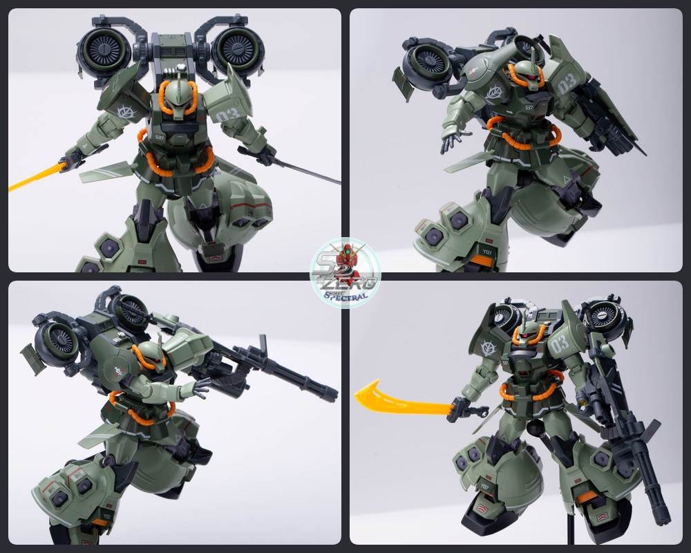 Mô hình lắp ráp HG 1/144 GOUF FLIGHT TYPE Tiger - Gravitation model