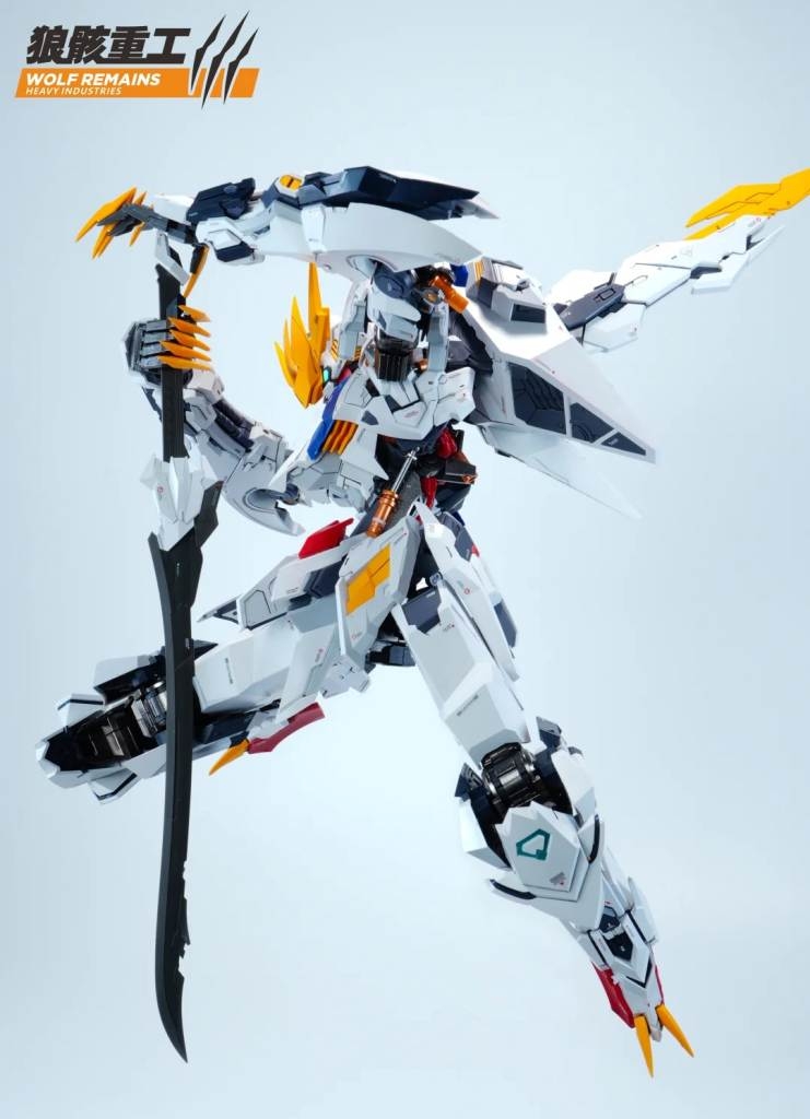 Mô hình lắp ráp PG 1/60 Barbatos Lupus Rex metal frame WOLF REMAINS Model LOGAR