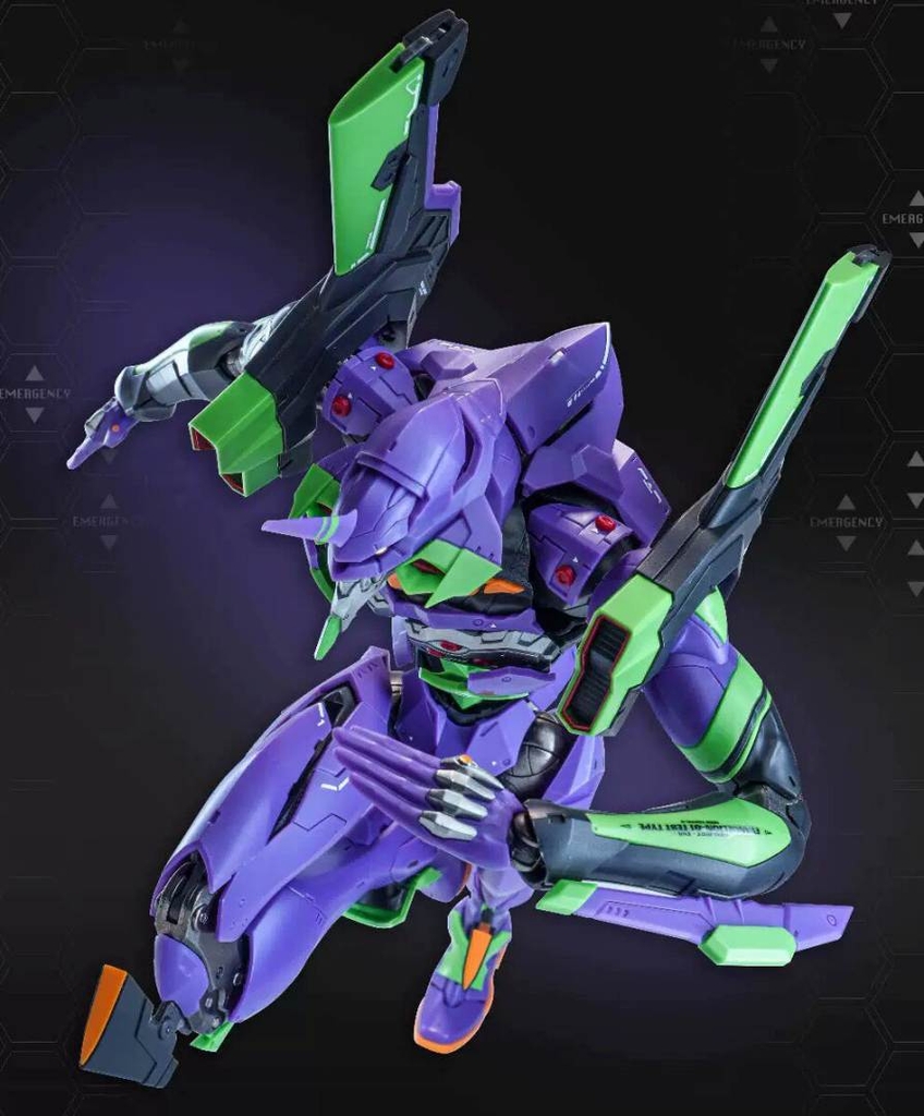 Mô hình lắp ráp Tron Creative Evangelion EVA-01 & 06 Metal Frame Alloy Movable
