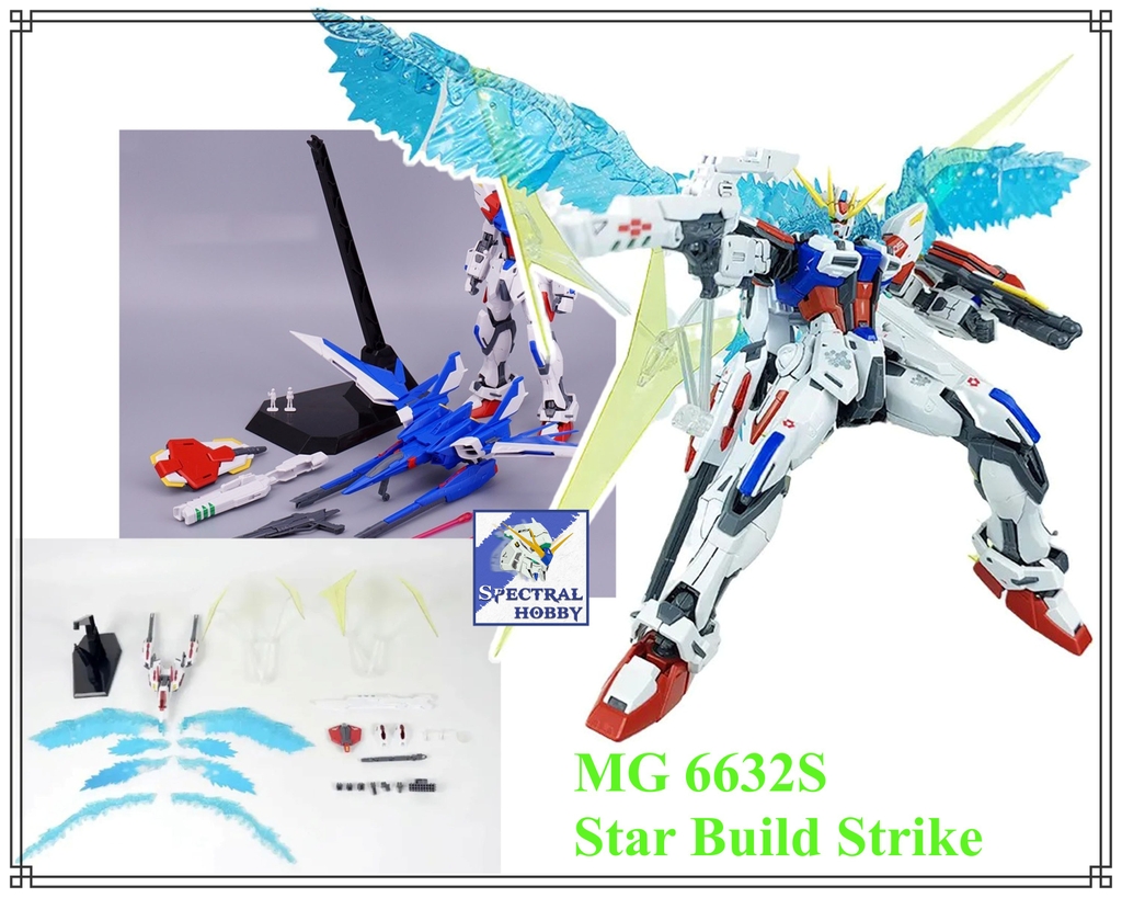 Mô hình lắp ráp MG 1/100 Star Build Strike Full Package 6632 Universe Booster 6632S daban