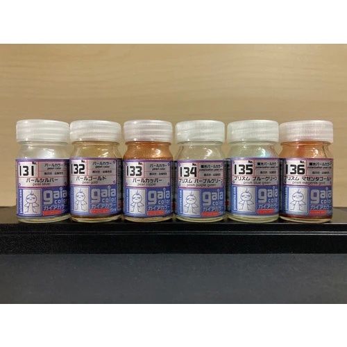 Sơn mô hình GAIA màu ngọc trai Pearl color G131-G136 paint lacquer