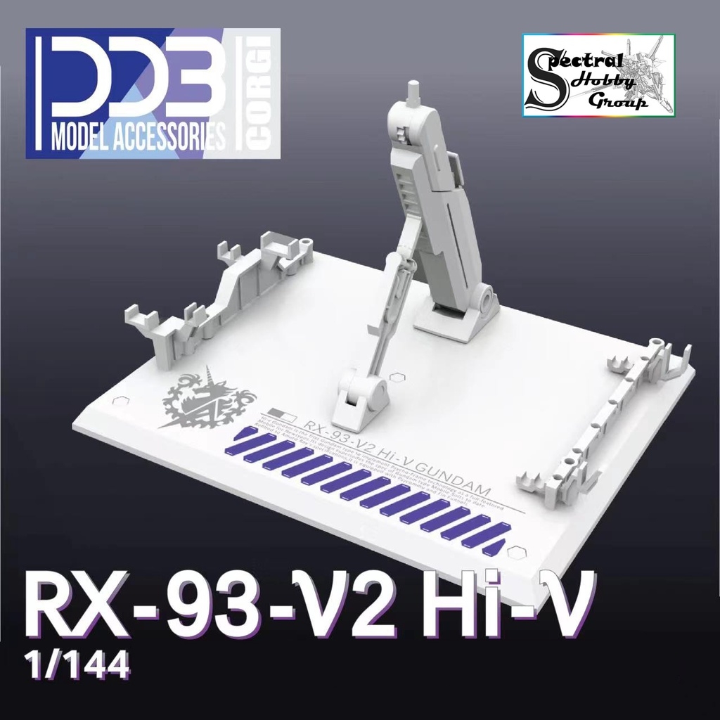 Phụ kiện mô hình DDB giá đỡ đế Action base cho RG HG Nu - Hinu RX93 gundam các loại