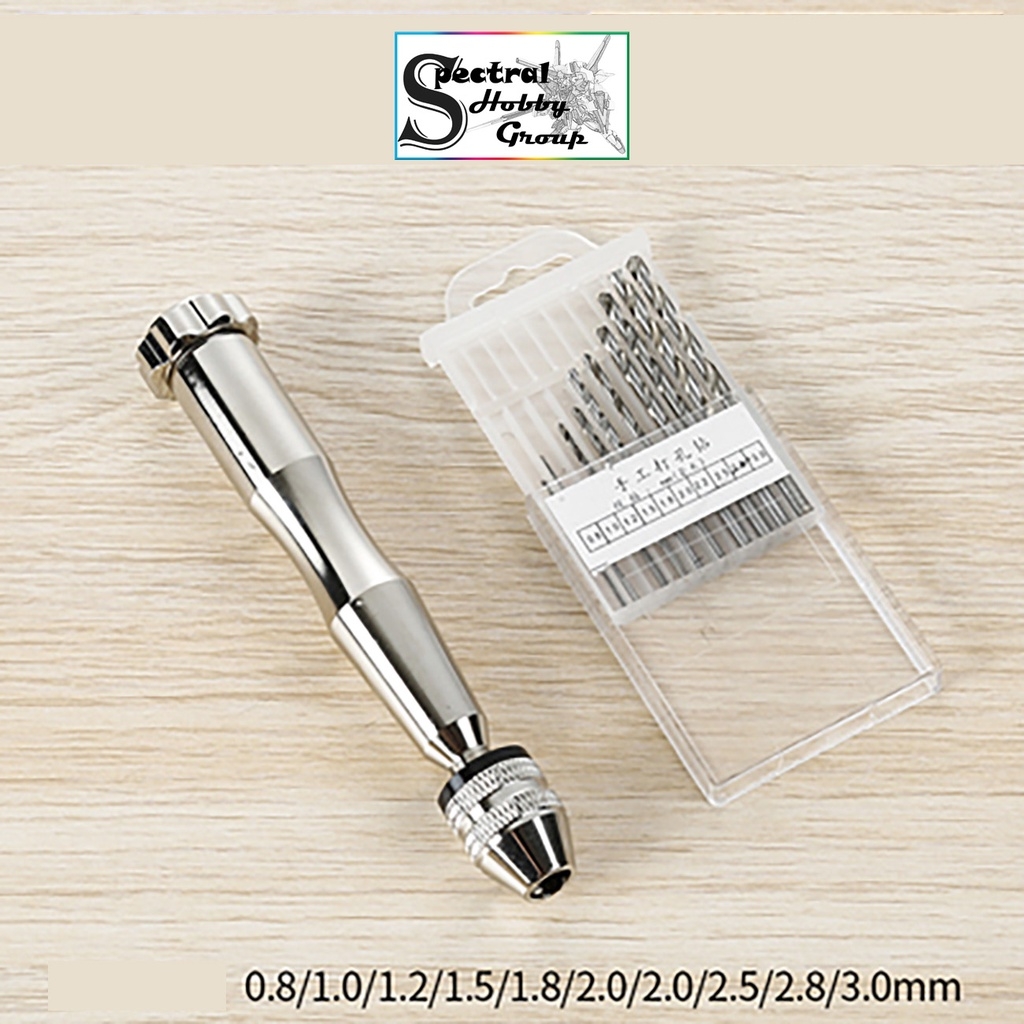 Bộ dụng cụ khoan tay HD cho mô hình mũi khoan mini 0.2-1.5-3.2mm Hand Drill