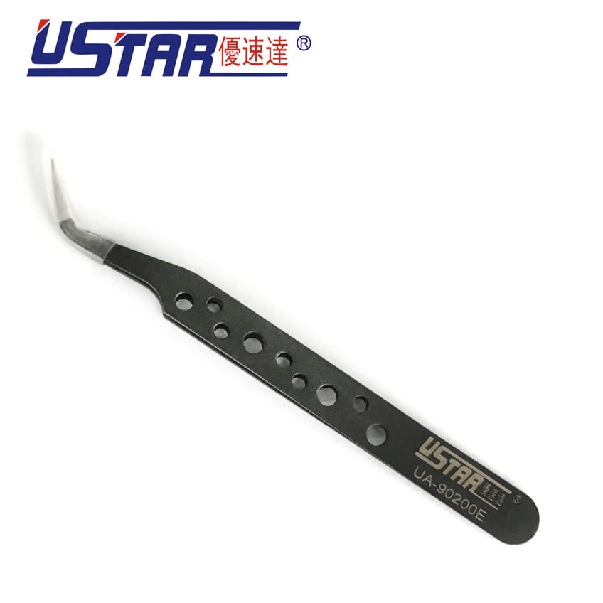 Dụng cụ nhíp gắp gundam tool mô hình - nhíp ngược cong dẹt nhọn manwah ustar các loại