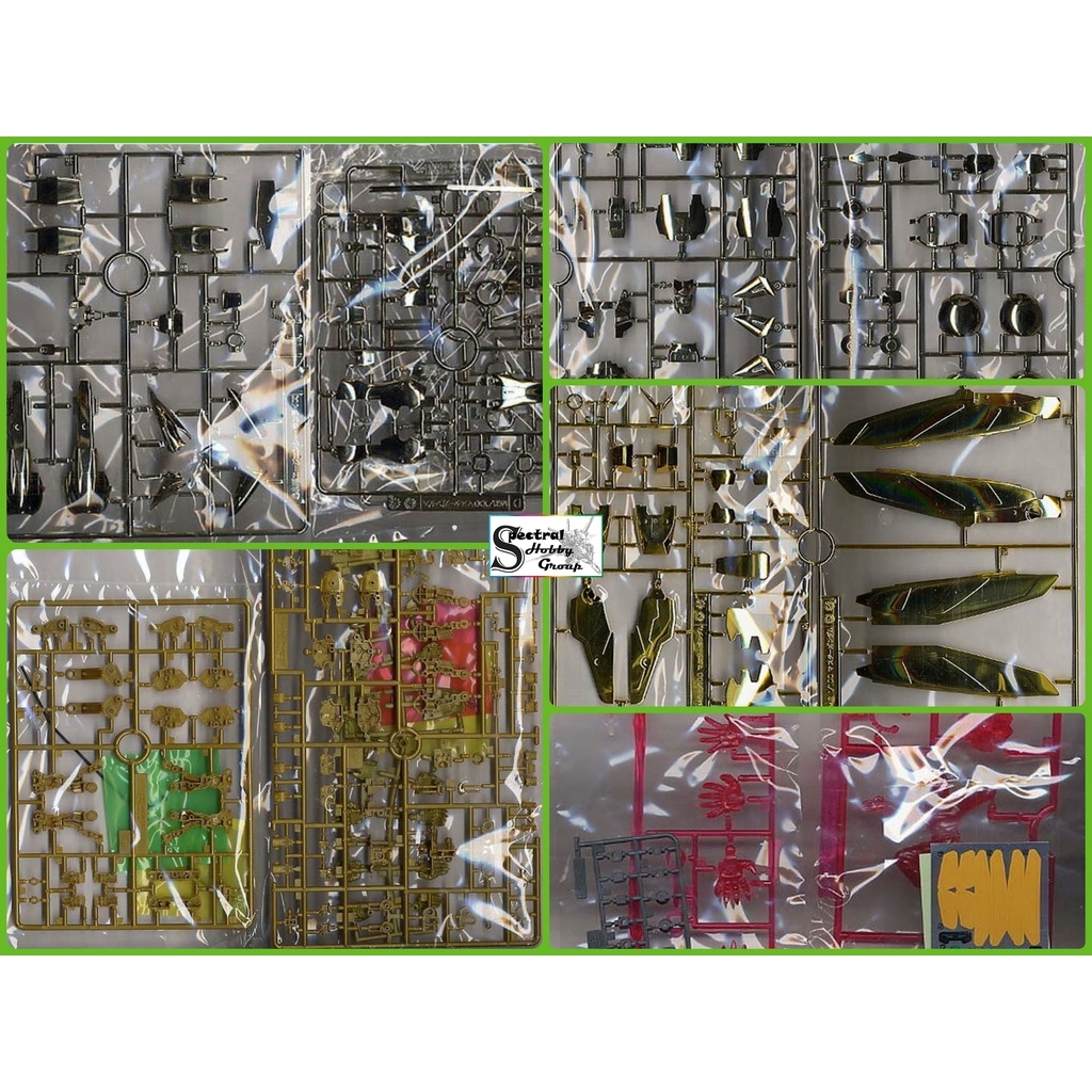 Mô hình lắp ráp MG MASTER GUNDAM HYPER MODE GF13-001NHII Gold Plating 1/100 bandai