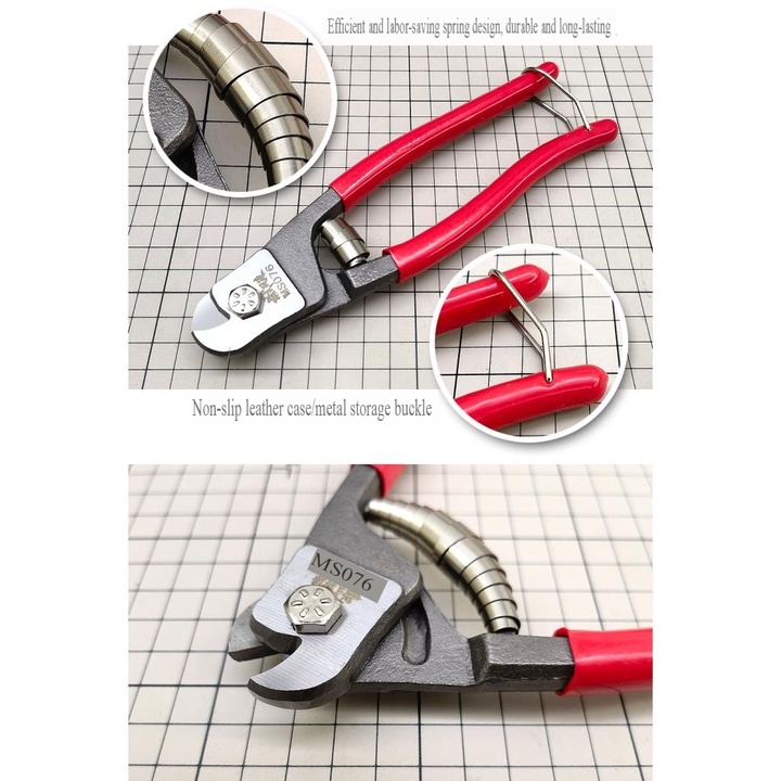 Kìm cắt thanh que thép Eagle hook piling rod copper stainless steel rod cutter MS076