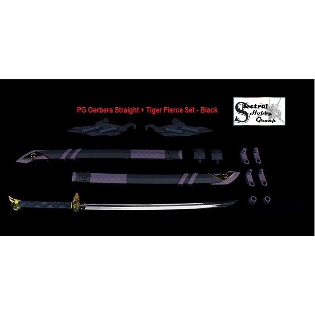 Phụ kiện mô hình PG MG Astray Weapon bộ 2 Gerbera Straight Tiger Pierce sword katana (không kèm mô hình)
