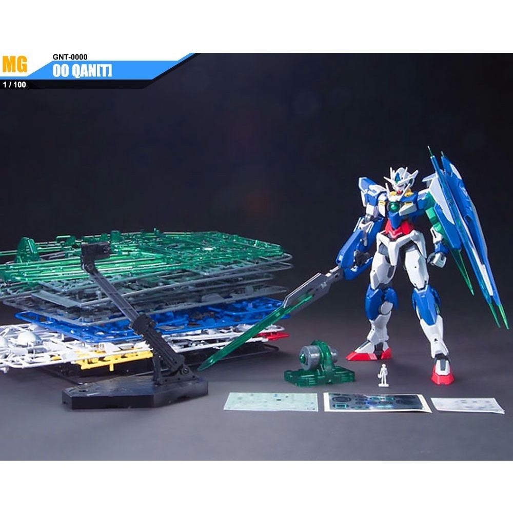 Mô hình lắp ráp MG 00 QANT GUNDAM 00Q GNT-0000 1/100 bandai