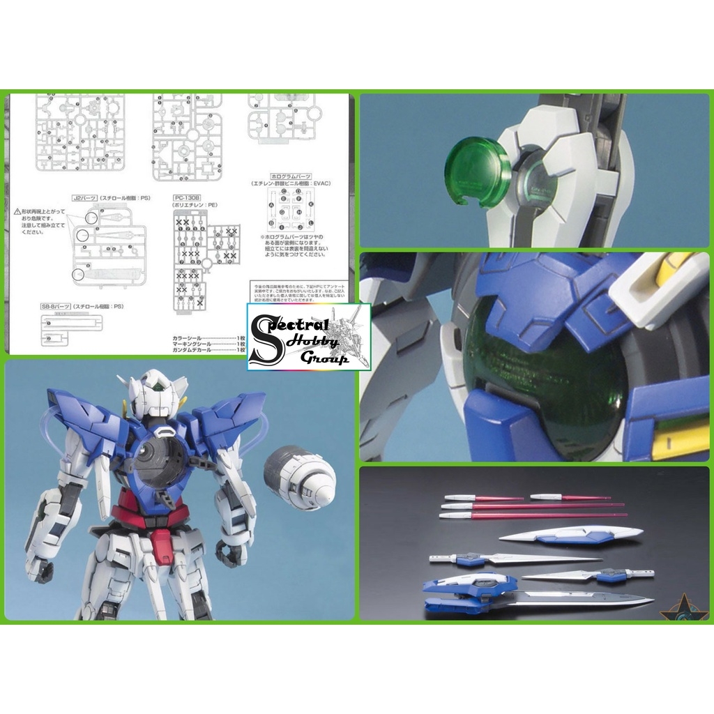 Mô hình lắp ráp MG GUNDAM EXIA GN-001 1/100 BANDAI