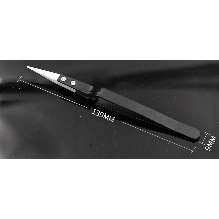 Dụng cụ nhíp cho mô hình / nhịp ngược đầu sứ Ceramic head reverse pointed