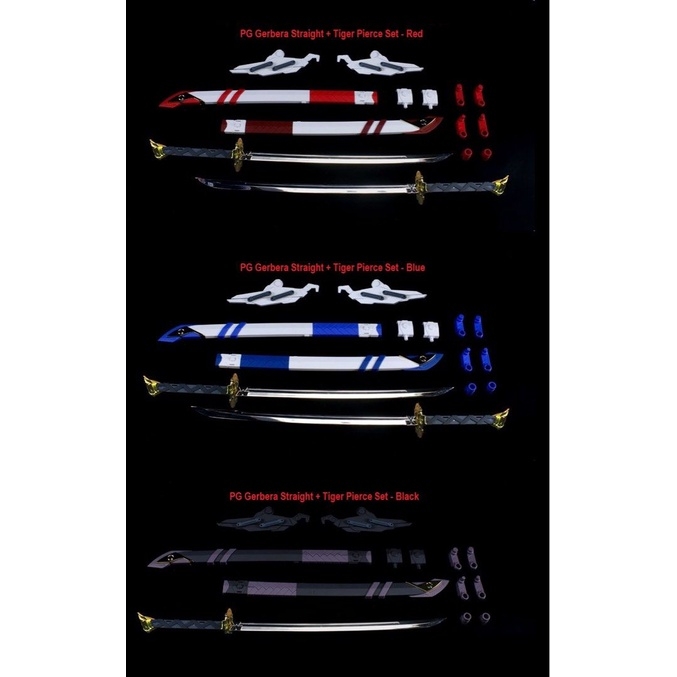 Phụ kiện mô hình PG MG Astray Weapon bộ 2 Gerbera Straight Tiger Pierce sword katana (không kèm mô hình)