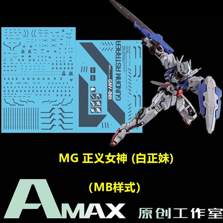 Decal nước dán mô hình MG RG HG Astraea Type F 8816 Avalanche Red White Water sticker