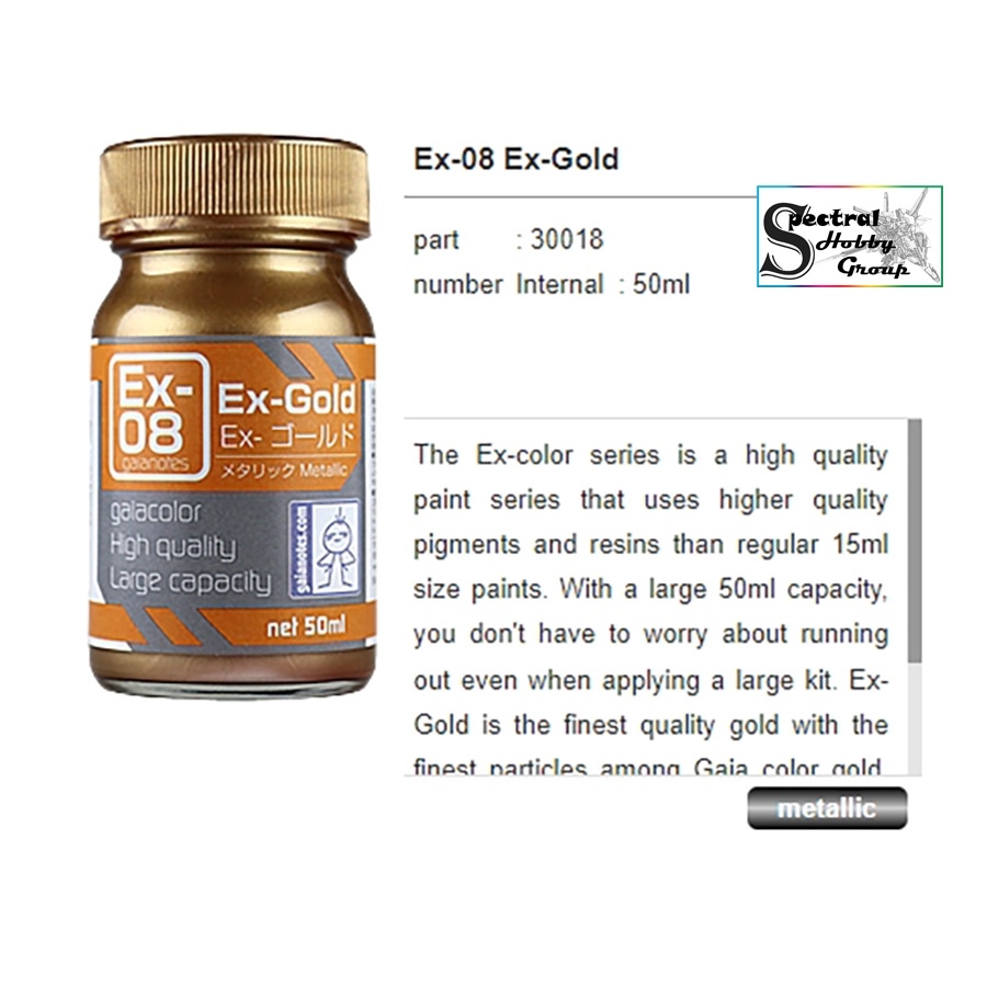 Sơn mô hình Gaia Ex series 01 02 03 04 05 06 Surfacer EVO series