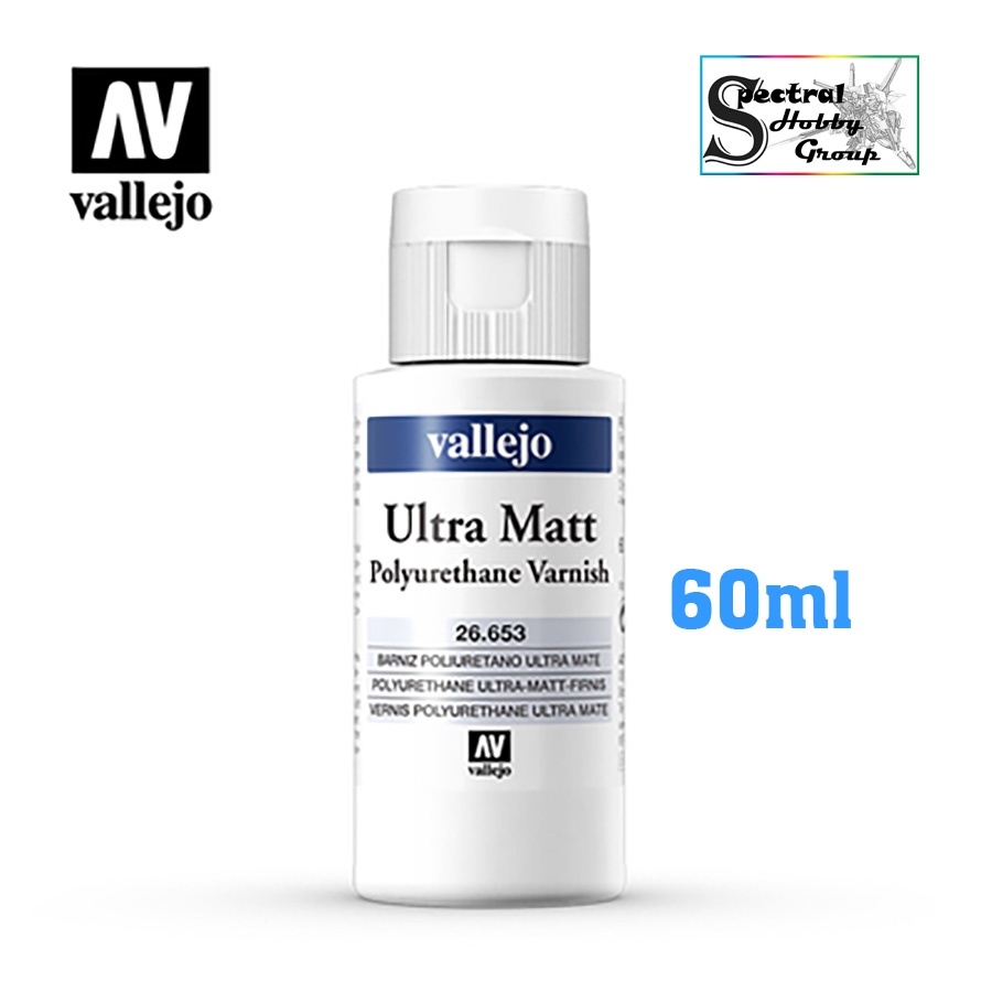 Sơn nước Acrylic Vallejo Mecha Varnish bảo vệ chóng mài AV 26517 70520 27701 Gloss Matt Protects painted