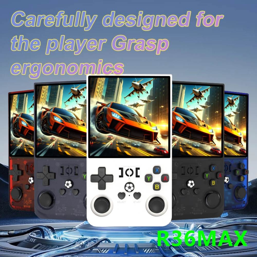 Máy chơi game R36 MAX Retro Handheld Console 4.0 Inch Screen