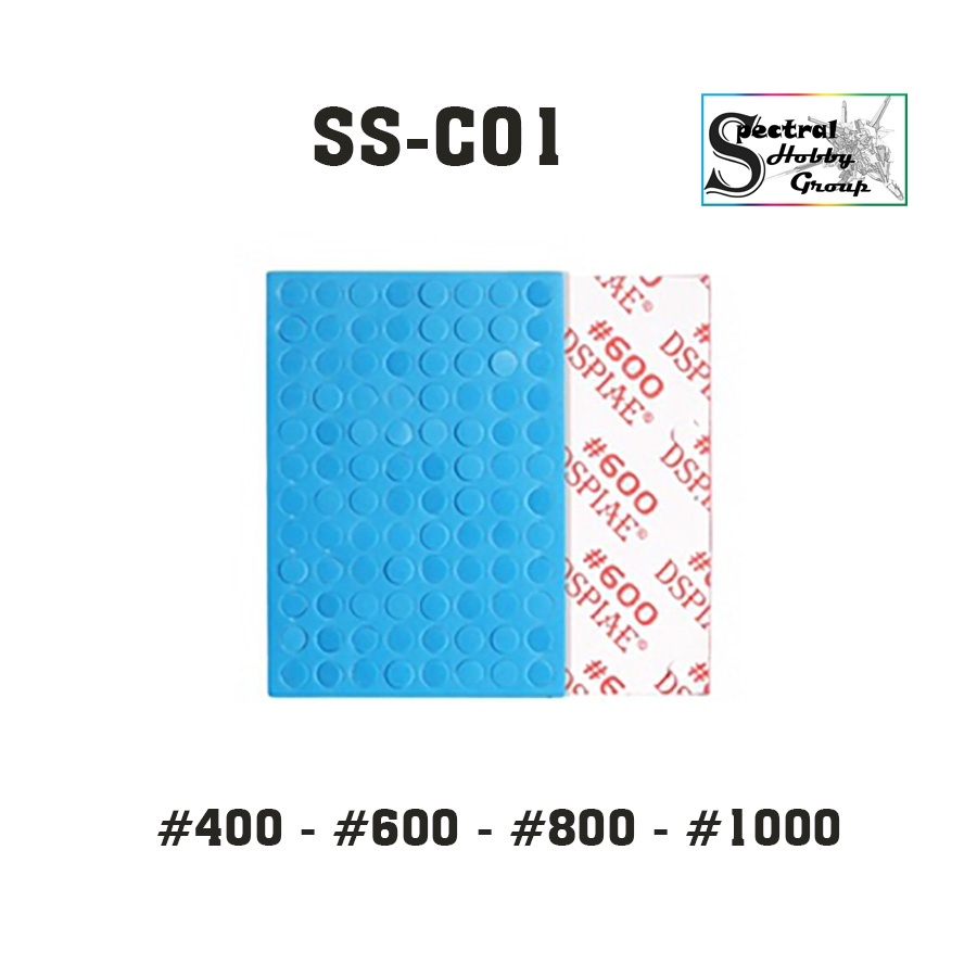 Dụng cụ DSPIAE nhám xốp tròn mini 5mm 10mm #400-1000 dính máy mài Round Adhesive Sponge Sandpaper