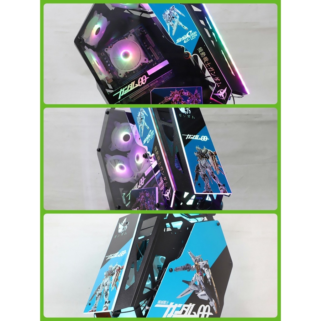 Vỏ case máy tính vsp-k Custom Anime Gundam Micro-ATX ITX