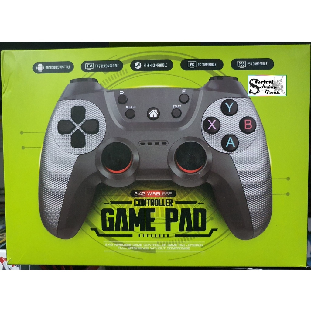 Tay cầm chơi game không dây R029 2.4G wireless cho PC PS3 STEAM ANDROID TV BOX