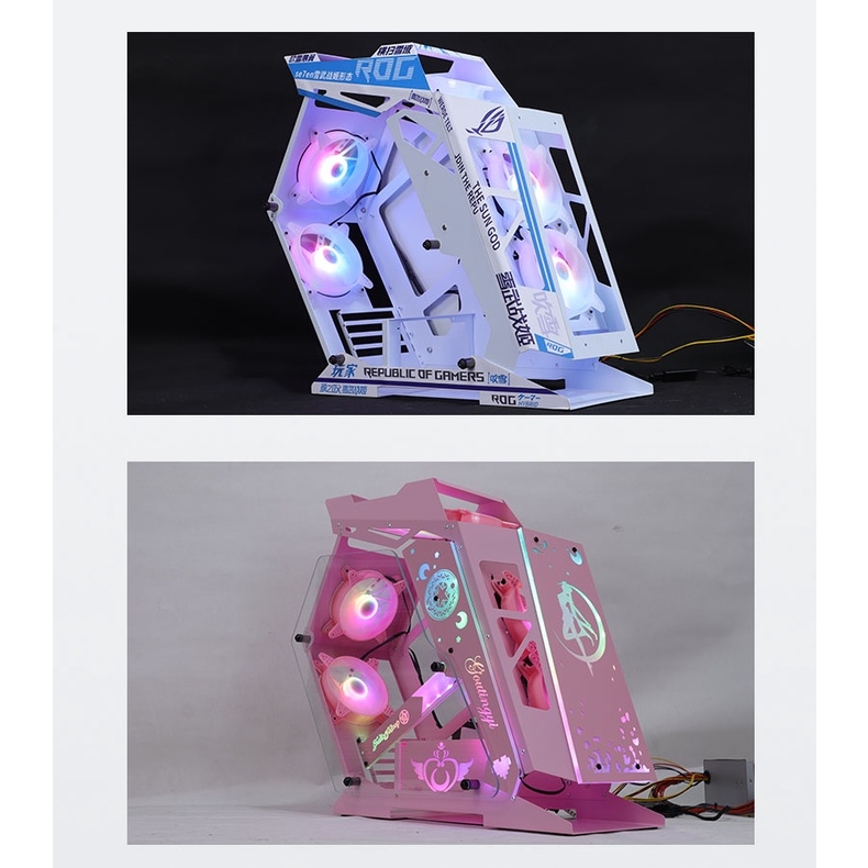 Vỏ case máy tính vsp-k Custom Anime Gundam Micro-ATX ITX