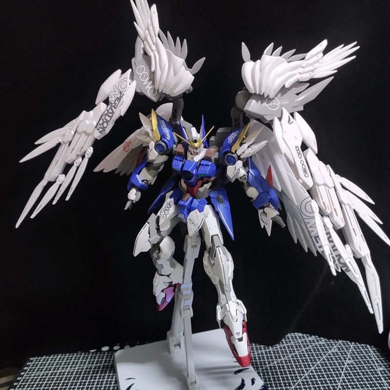 Mô hình lắp ráp MJH MG 1/100 Gundam Wing zero custom ver HIRM Hires (kèm action base + decal)