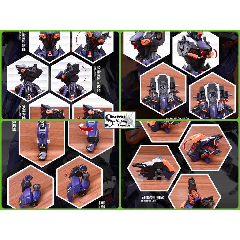 Mô hình lắp ráp MG 1/100 RULING Full Armed Battlemachine type 01 Infinite Dimension SNAA