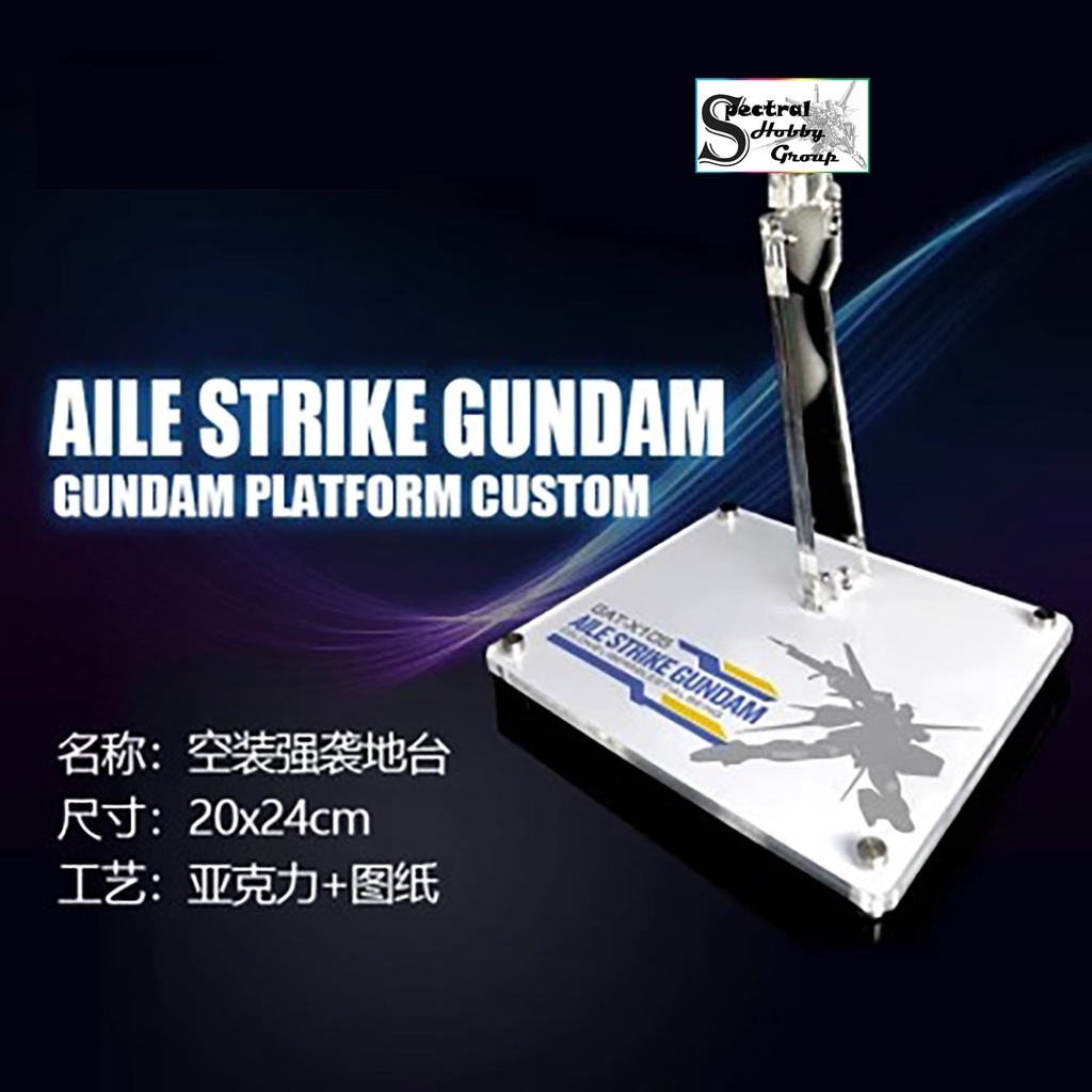 Đế giá đỡ Action Base mica cho PG Perfect Strike GUNDAM PLATFORM CUSTOM (Không kèm gundam)
