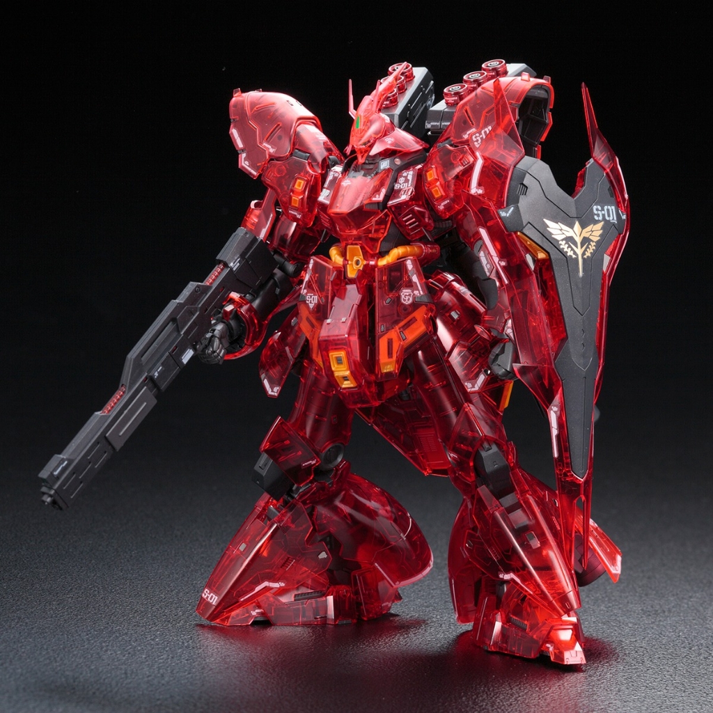 Mô hình lăp ráp RG 1/144 Sazabi Clear Color Limited Bandai