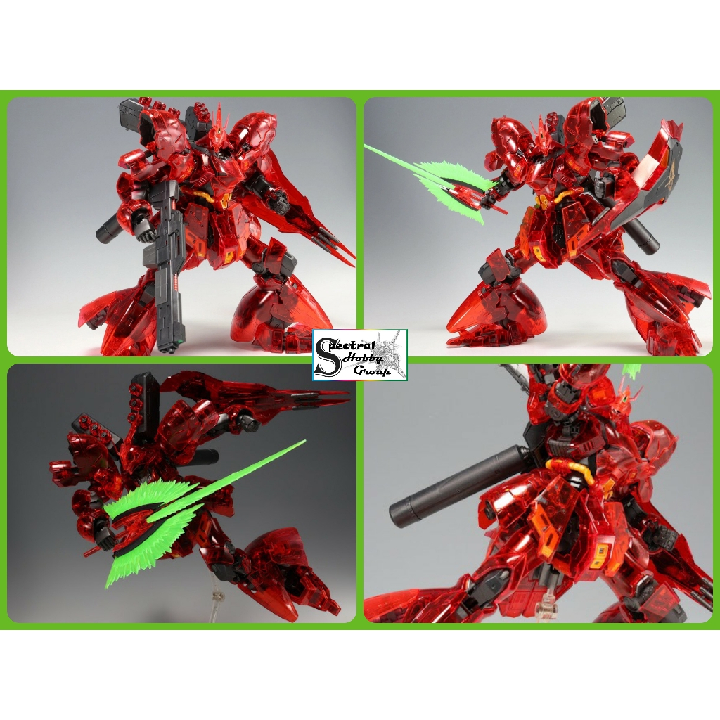 Mô hình lăp ráp RG 1/144 Sazabi Clear Color Limited Bandai