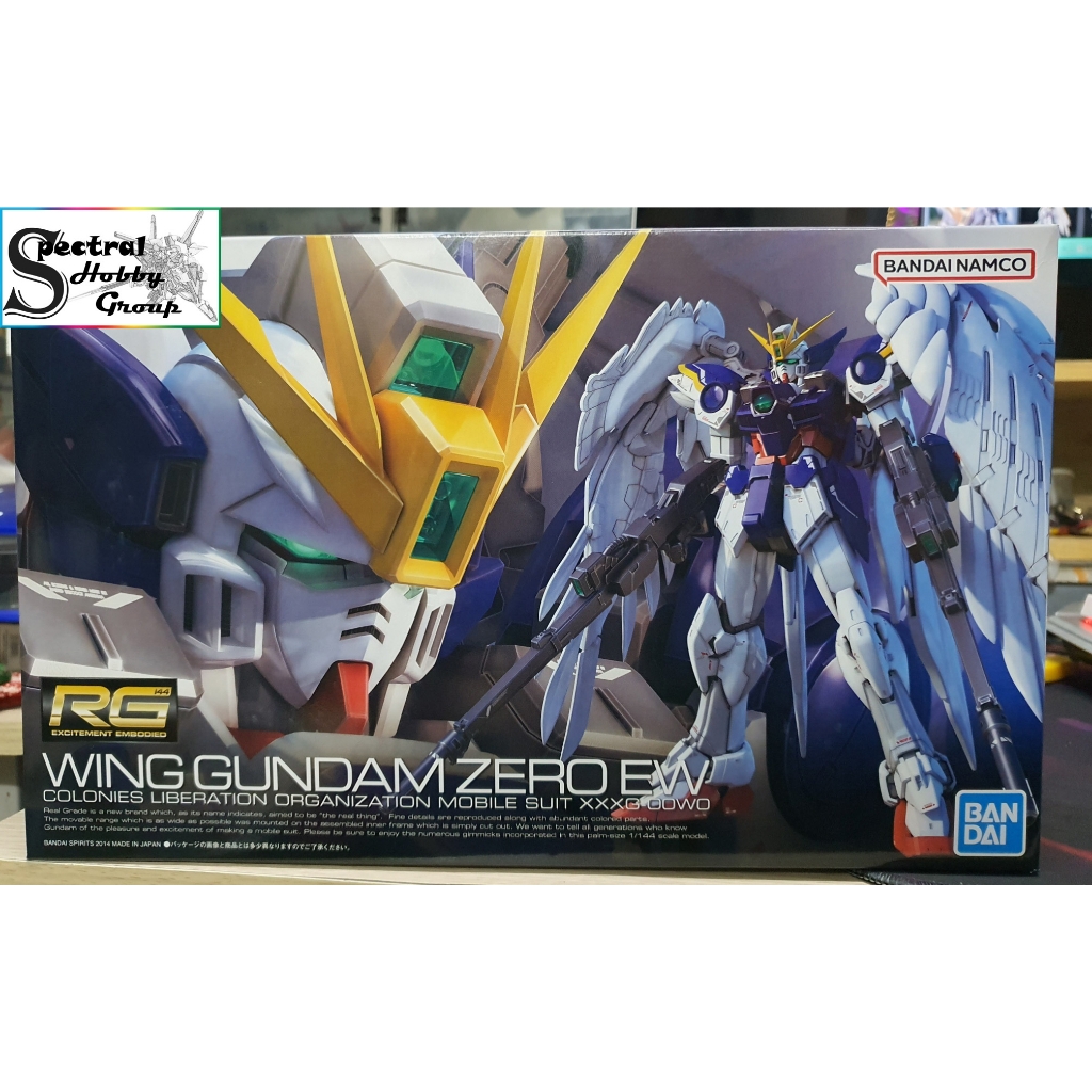 Mô hình lắp ráp RG 1/144 Gundam Wing EW - Wing Gundam Zero EW BANDAI