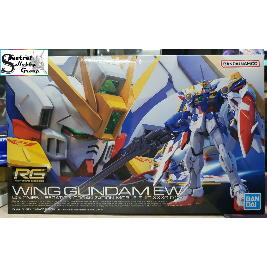 Mô hình lắp ráp RG 1/144 Gundam Wing EW - Wing Gundam Zero EW BANDAI