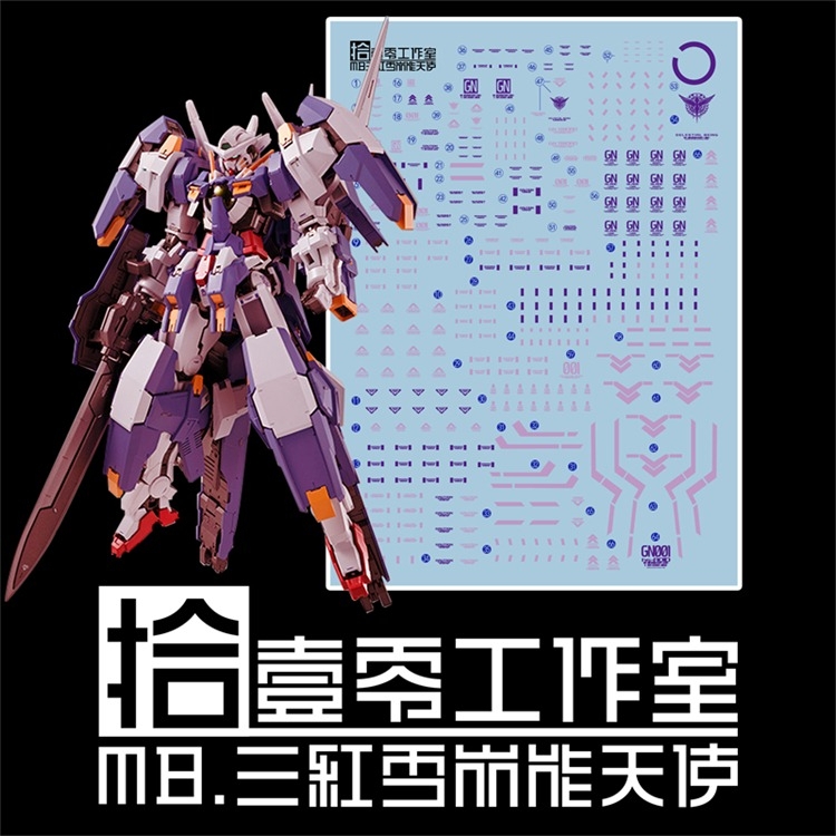 Decal nước dán mô hình EXIA MG RG HG Avalanche Gundam decal base các loại Water sticker
