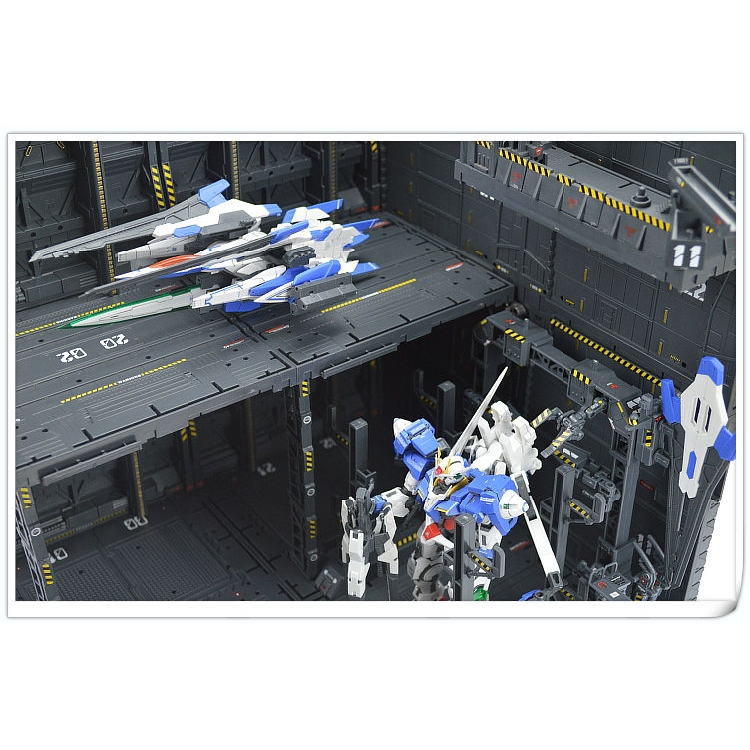 Mô hình lắp ghép CG Domain Base sa bàn xưởng set 8 bộ HANGAR