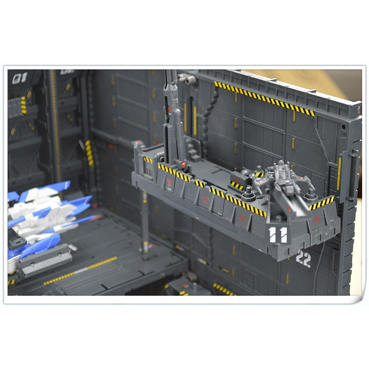 Mô hình lắp ghép CG Domain Base sa bàn xưởng set 8 bộ HANGAR