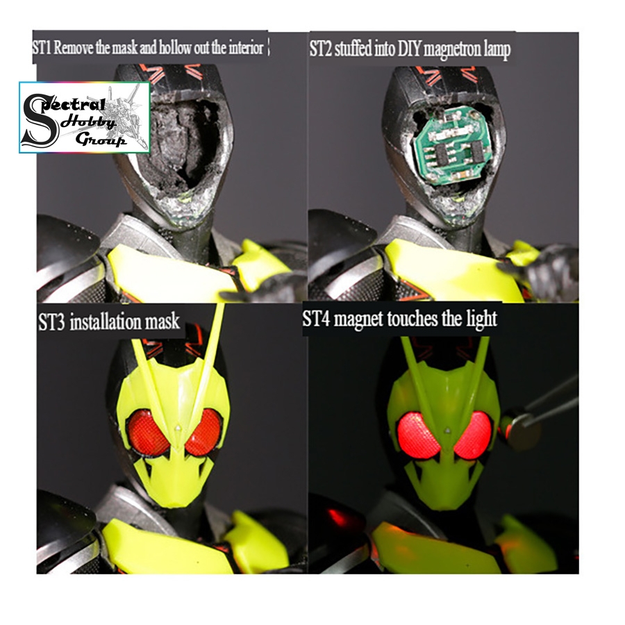 Led cảm biến từ tính cho MG gundam các loại (00, UC, SEED , ....) custom LED Magnetic Sensor (KÈM NAM CHÂM)