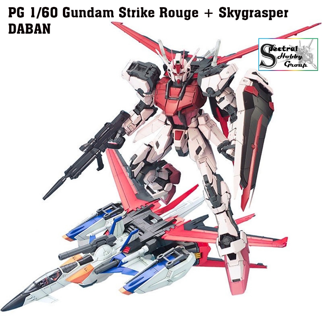 Mô hình lắp ráp PG 1/60 Gundam Strike Rouge + Sky Grasper - DABAN