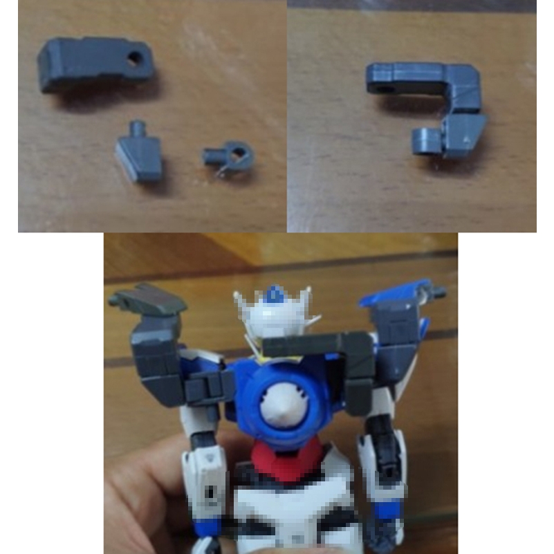 Phụ kiện mô hình Full Saber Blade Sword IV / Shield Blade connector cho MG MB 00Q QanT - CG model