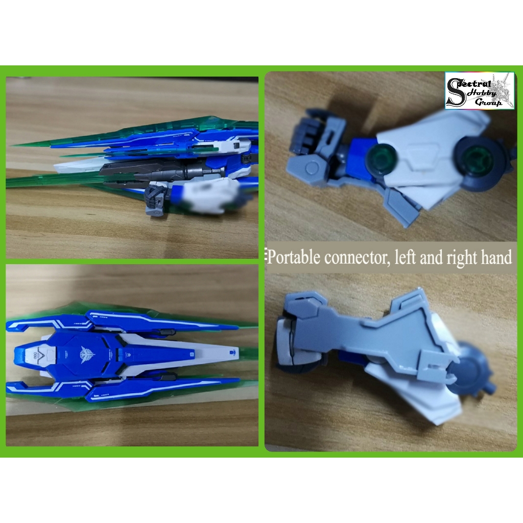 Phụ kiện mô hình Full Saber Blade Sword IV / Shield Blade connector cho MG MB 00Q QanT - CG model