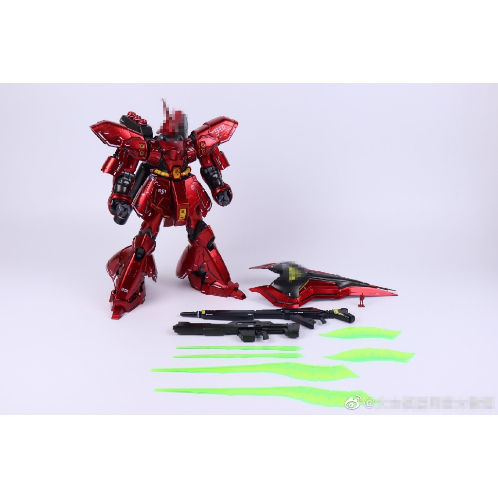 完成品　プラモデル　海外製　6631S DABAN 6631S MG 1/100 アセンブリモデルキットサザビー電着版