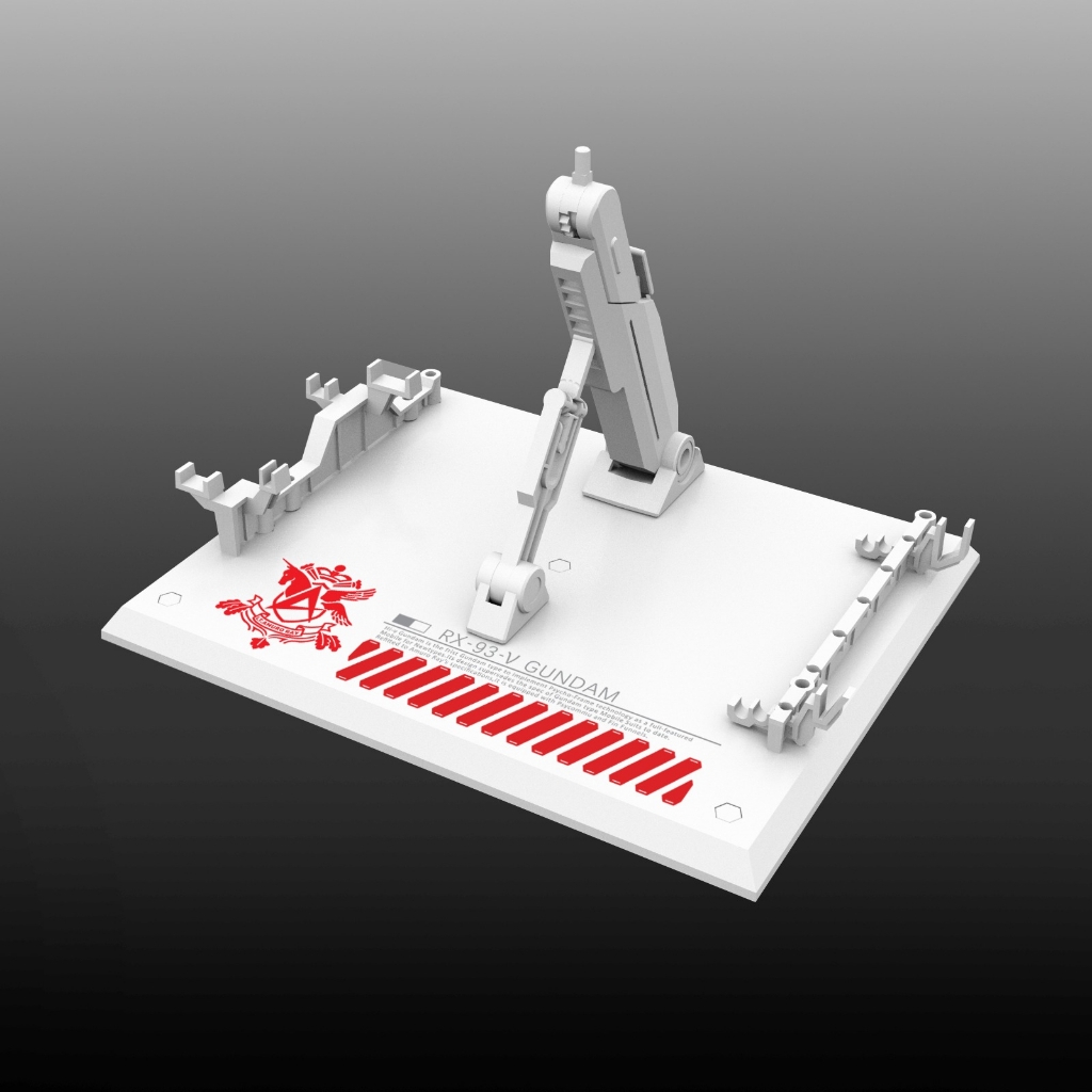 Phụ kiện mô hình DDB giá đỡ đế Action base cho RG HG Nu - Hinu RX93 gundam các loại