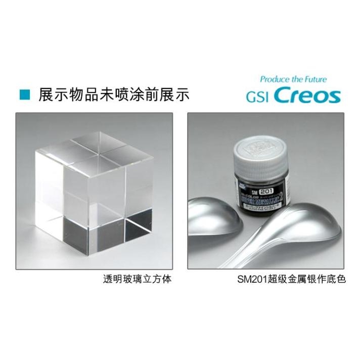 Sơn mô hình màu trong Clear Transparent MR.Hobby color GX101~GX111 C47-C50 paint lacquer