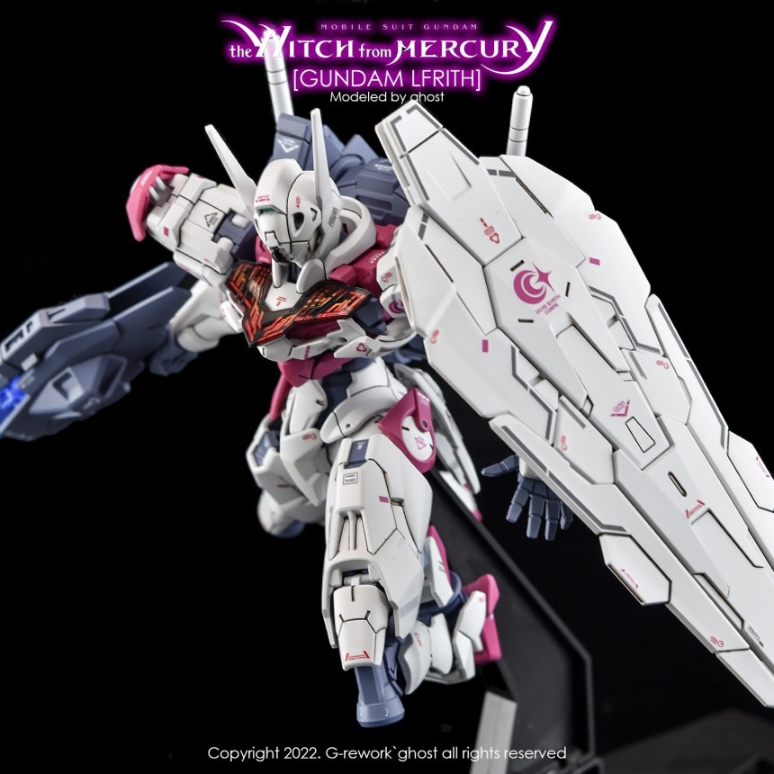 Decal nước dán mô hình LFRITH | UR | THORN JIU Gundam WITCH MERCURY water sticker