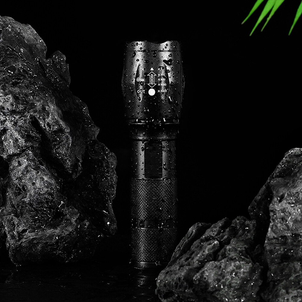 Đèn Pin Mini Phóng To 150LM XPE Ánh Sáng Trắng & UV Tím 395