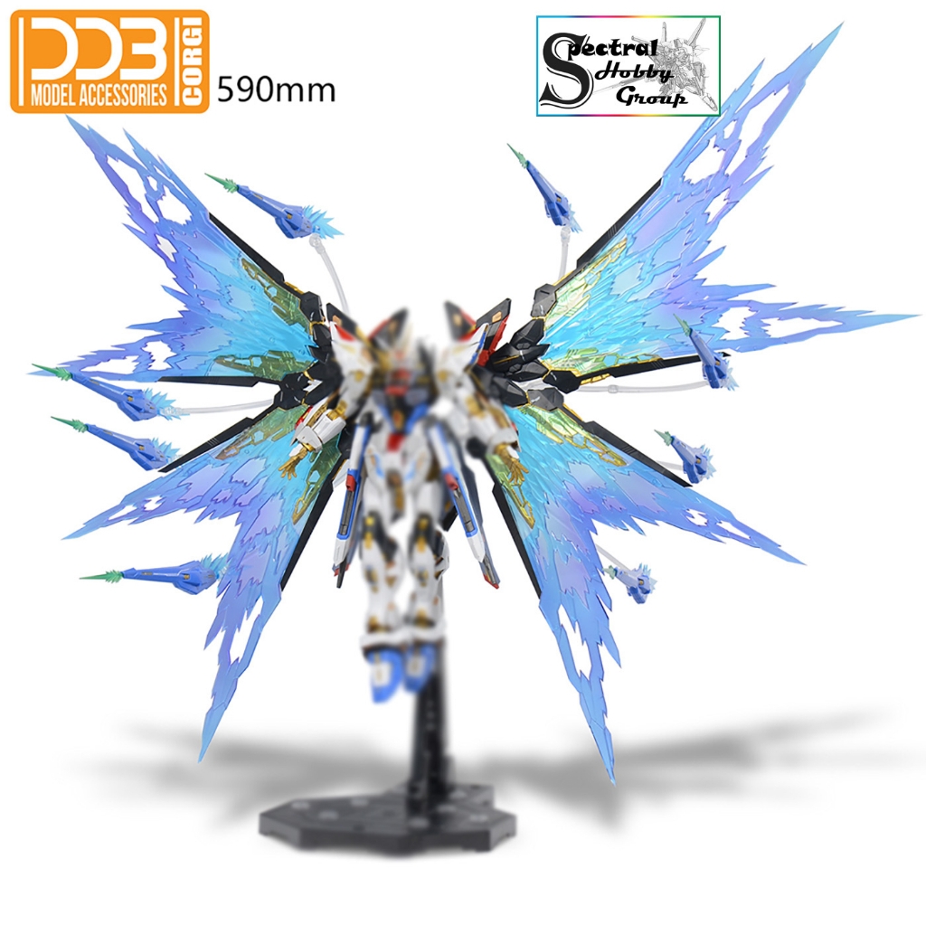 Phụ kiện DDB effect WING of LIGHT cho MGEX Strike Freedom Point factory