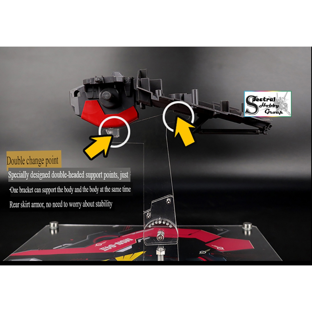 Đế giá đỡ chân đứng Action Base Mica cho NIGHTINGALE Gundam Platform Custom