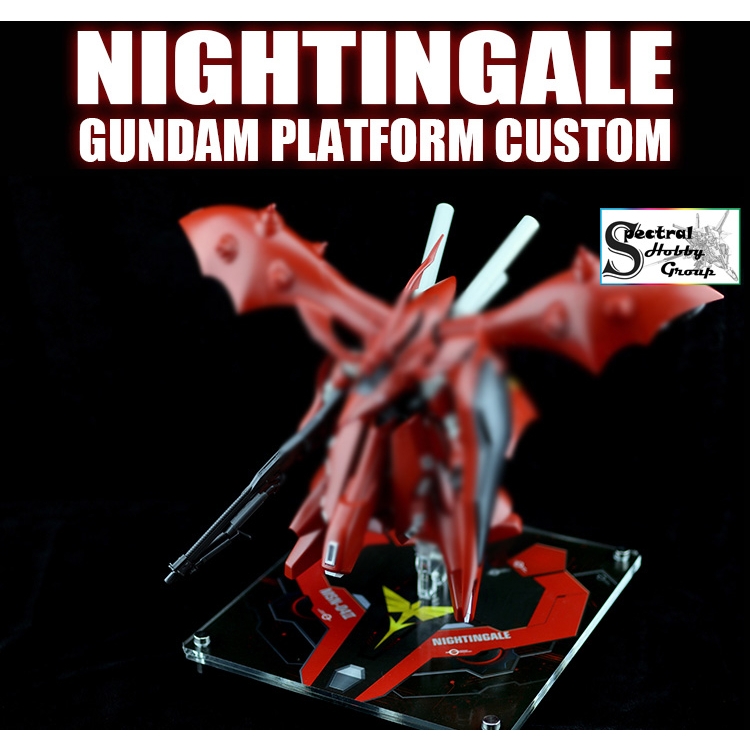 Đế giá đỡ chân đứng Action Base Mica cho NIGHTINGALE Gundam Platform Custom