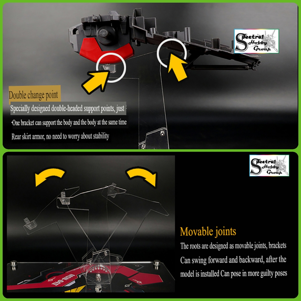 Đế giá đỡ chân đứng Action Base Mica cho NIGHTINGALE Gundam Platform Custom